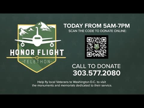 Donate to the 9NEWS Honor Flight Telethon