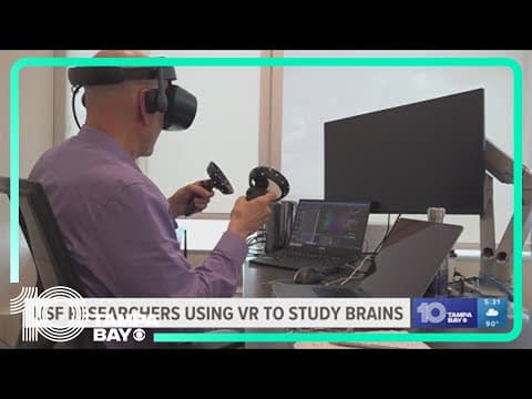 USF conducting brain studies with virtual reality