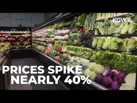 Price of produce shoots up nearly $100 from June to July