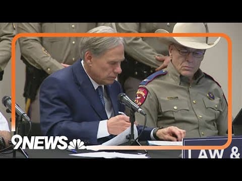 Texas governor announces new measures to fight gang violence