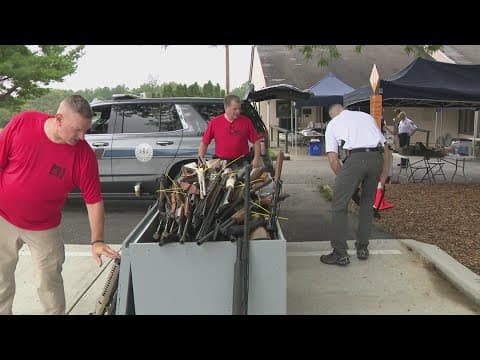 Rockville Police host gun buyback program