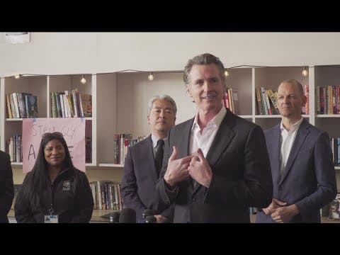 Newsom highlights California's efforts to lead in education