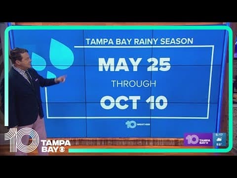 Florida's rainy season is just around the corner