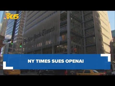 New York Times sues OpenAI over use of articles to train ChatGPT