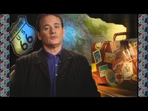 Bill Murray talks about working with children and animals in the 1996 film Larger than Life