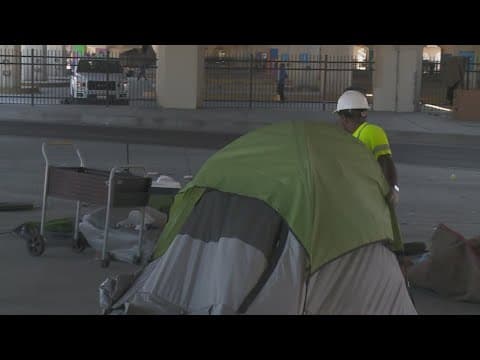 City, state clash over homeless encampment removal prior to Taylor Swift concerts