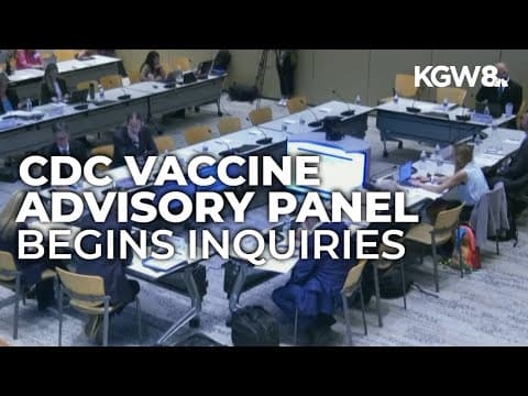 CDC vaccine advisory panel meets amid recent appointments of critics