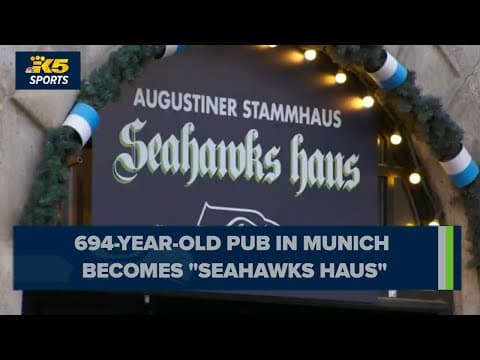 Historic Munich pub becomes "Seahawks Haus"