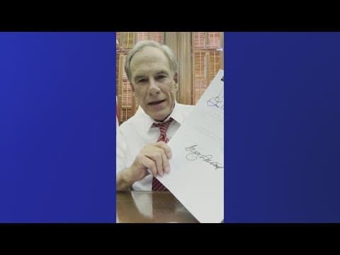 Texas governor signs 'one big beautiful' redistricting map into law; Democrats say they'll fight it