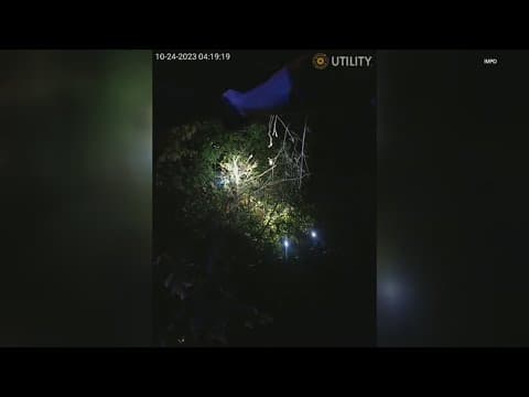 Edited video shows exchange between man shot from tree by IMPD officer (Graphic content)