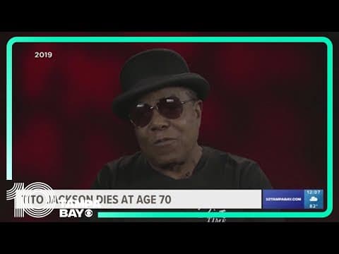 Tito Jackson, brother of Michael Jackson and member of Jackson 5, has died