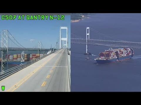 Dali ship that crashed into Baltimore's Key Bridge is finally being moved