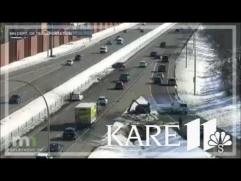 Traffic cams capture double rollover after collision on Hwy. 169