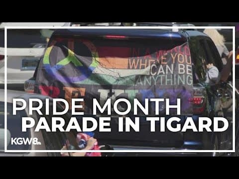 City of Tigard celebrates Pride Month with parade celebration