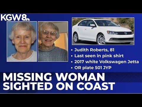 Third sighting spurs new search efforts for missing 81-year-old West Linn woman