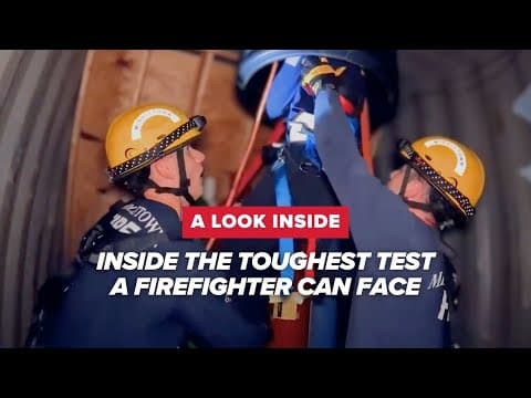 Inside secret facility where firefighters train for impossible rescues