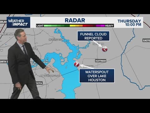 Timeline: Multiple tornadoes reported across greater Houston area Thursday