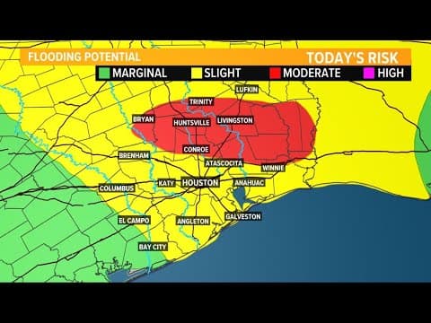 Watch Live: We're tracking severe thunderstorms moving into the Houston area
