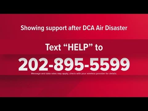 How to help victims of collision between American Airlines Flight 5342 and Black Hawk helicopter