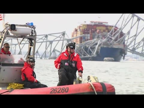 Maryland Gov. Wes Moore gives updates on Baltimore bridge cleanup