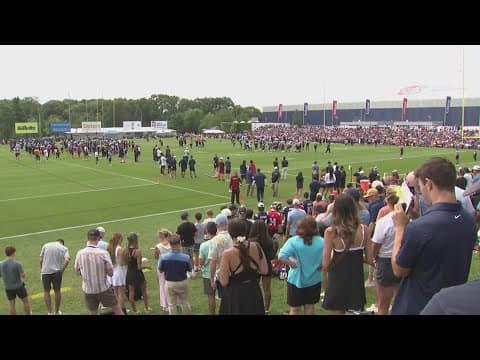 Commanders and Patriots battle in chippy joint training camp practice
