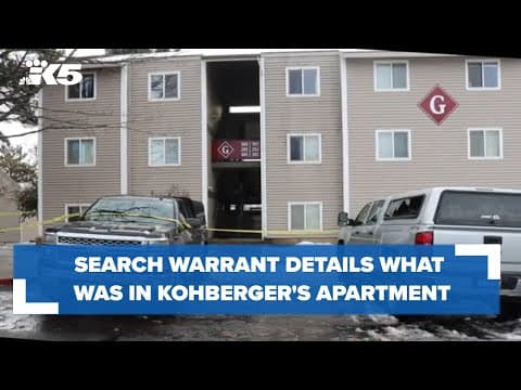 Search warrant details what investigators found in Moscow murder suspect's apartment