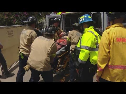 Construction worker trapped in La Jolla trench for several hours rescued