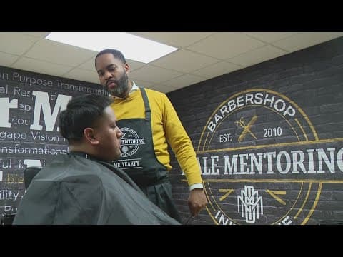 Barbershop and male mentoring program | Inspiring Indiana