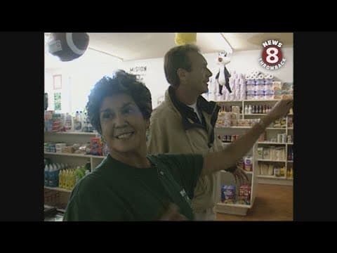 Larry Himmel visits Barrio Carlsbad's 'Lola's 7 Up Market & Deli' in 1994