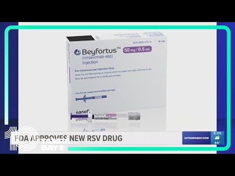 New drug to protect babies and toddlers from RSV gets FDA approval ahead of cold season