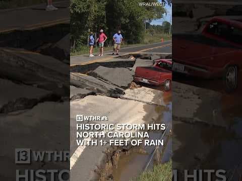 Historic storms hit North Carolina with 1+ feet of rain
