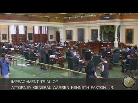 Closing arguments set to begin in Ken Paxton's impeachment trial
