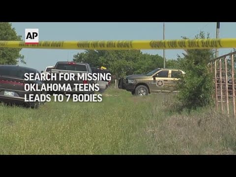 Search for missing Oklahoma teens leads to 7 bodies