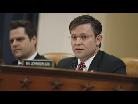 Republicans nominate Mike Johnson for House speaker after Tom Emmer's withdrawal