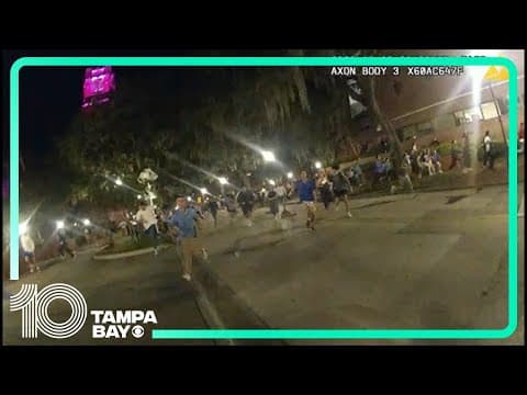 University of Florida police respond to panicked stampede at vigil for Israelis killed by Hamas