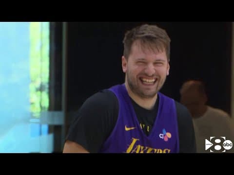 Luka Doncic practices ahead of first matchup against Dallas Mavericks since trade (2.24.25)