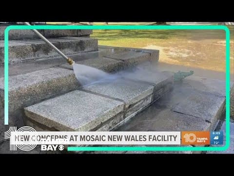 Mosaic sparks concerns over water quality amid a possible underground leak