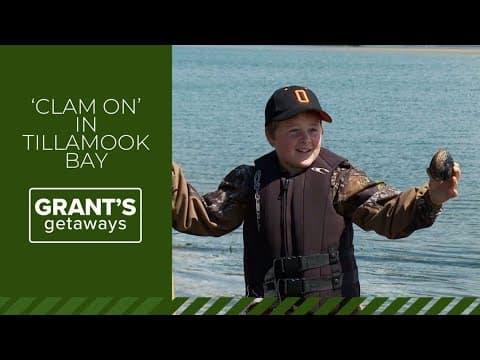 Harvesting and cooking with cockle clams in Tillamook Bay