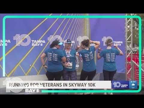 Running for veterans in Skyway 10k