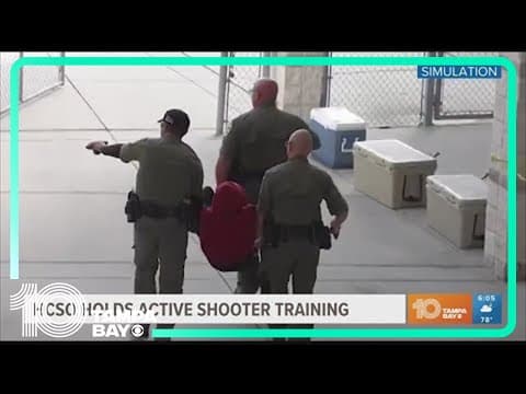 Hillsborough County conducts active shooter drills