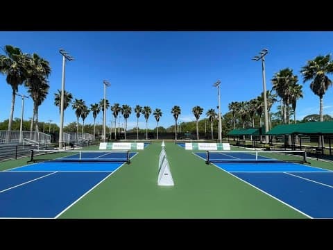 Pickleball courts open at New Orleans City Park