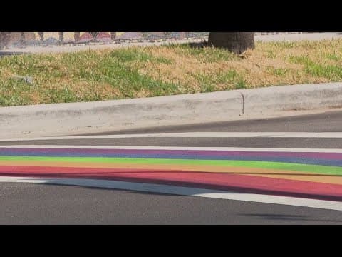 City, state officials voice frustration over order to remove Montrose's rainbow crosswalks
