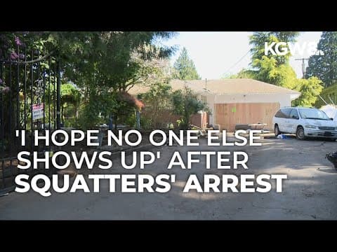 Squatters arrested in Northeast Portland