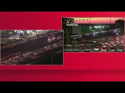 Deadly crash on Katy Freeway