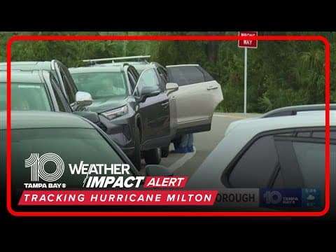 Evacuation orders in place for Hillsborough County ahead of Hurricane Milton