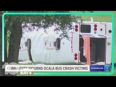 Community mourns bus crash victims in Marion County