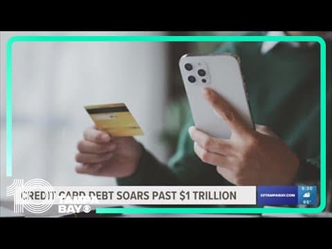 America's credit card debt just surpassed $1 trillion — and Floridians are feeling the crunch