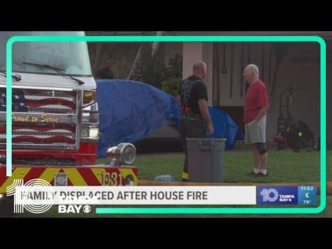 Lightning strike sparks house fire in Seminole