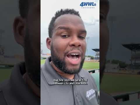 LSU vs. Little Rock was set for 2 p.m., but first pitch is now scheduled for 5:06 p.m. 🐯⚾️