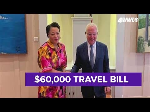 Mayor Cantrell responds to criticism of trips abroad